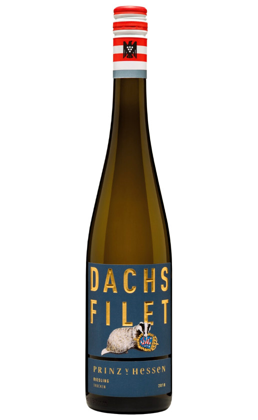 Prinz von Hessen Dachsfilet Riesling Qualitatswein 2018
