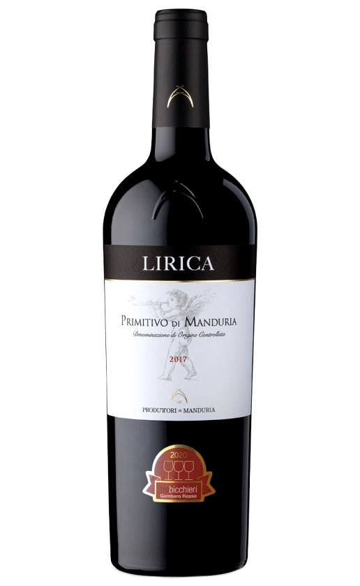 Produttori di Manduria Lirica Riserva Primitivo di Manduria 2017