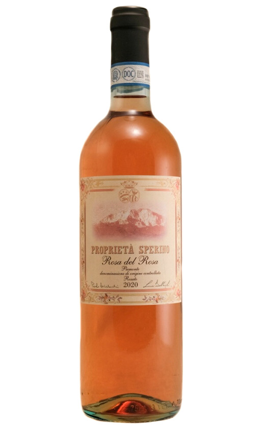 Proprieta Sperino Rosa del Rosa Piemonte 2020