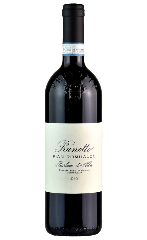 Prunotto Barbera d'Alba Pian Romualdo 2018