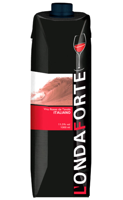 Quargentan L'Onda Forte Vino Rosso da Tavola tetra-pack