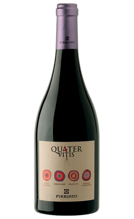 Quater Vitis Rosso Terre Siciliane 2014