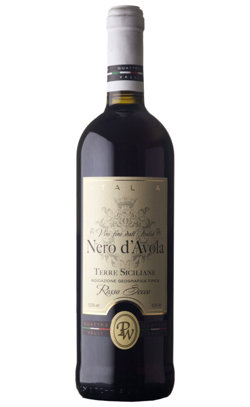 Quattro Valli Nero d'Avola Terre Siciliane