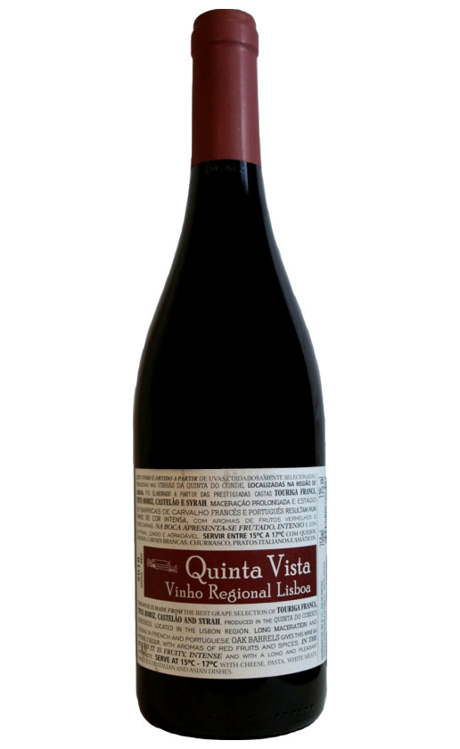 Quinta do Conde Quinta Vista Tinto 2016