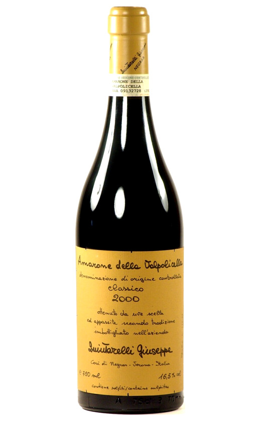 Quintarelli Giuseppe Amarone della Valpolicella Classico 2000