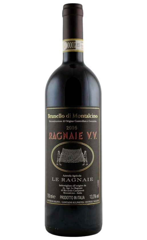 Ragnaie V.V. Brunello di Montalcino 2016