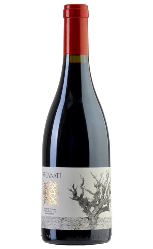 Recanati Reserve Wild Carignan kosher 2012