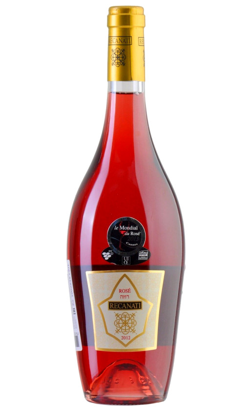 Recanati Upper Galilee Rose kosher 2012