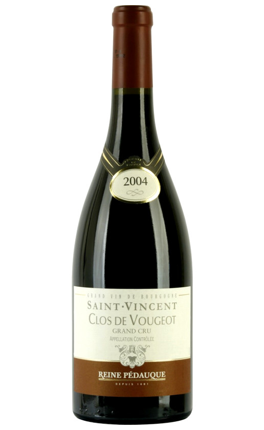 Reine Pedauque Saint-Vincent Clos de Vougeot Grand Cru 2004