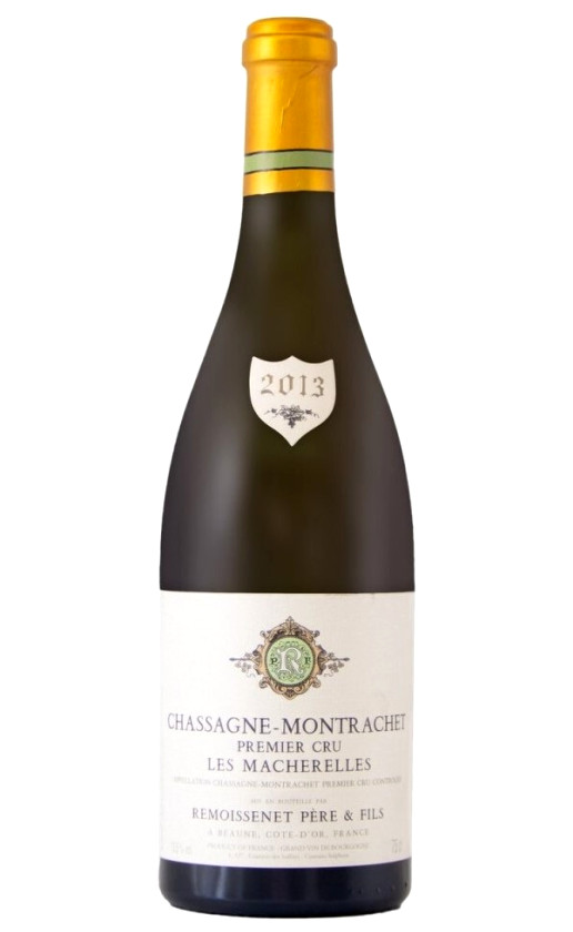 Remoissenet Pere Fils Chassagne Montrachet 1-er Cru Les Macherelles 2013