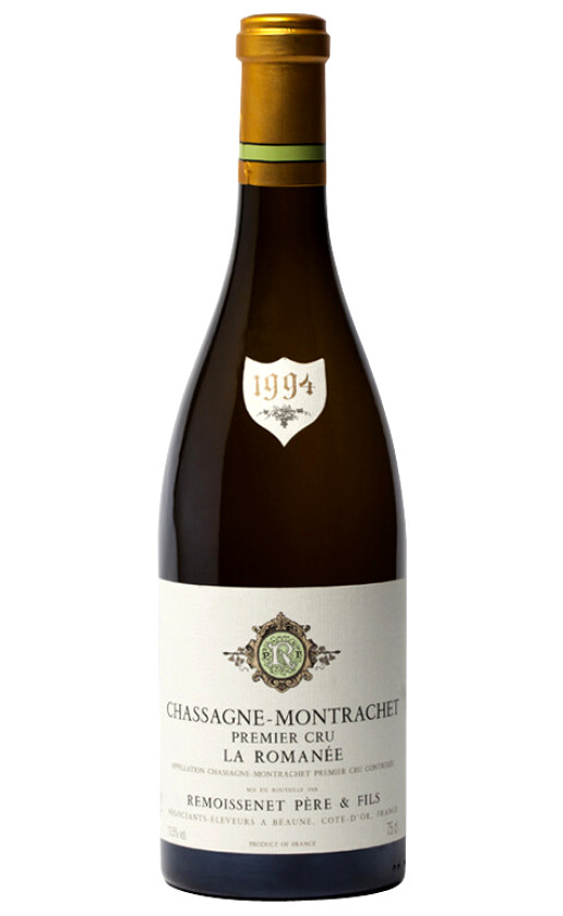 Remoissenet Pere Fils Chassagne-Montrachet La Romanee Premier Cru 1994