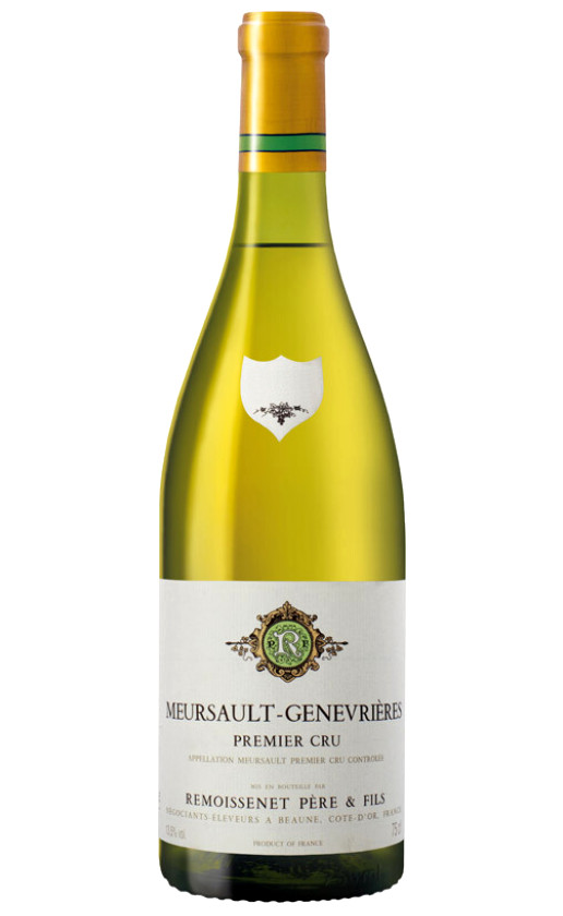 Remoissenet Pere Fils Meursault-Genevrieres 1-er Cru 1989