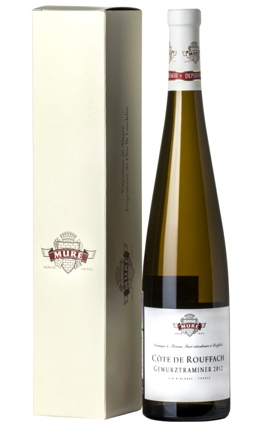 Rene Mure Gewurztraminer Cote de Rouffach 2012 gift box