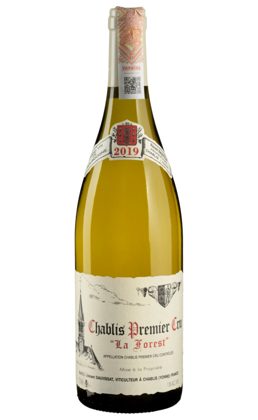 Rene Vincent Dauvissat Chablis Premier Cru La Forest 2019