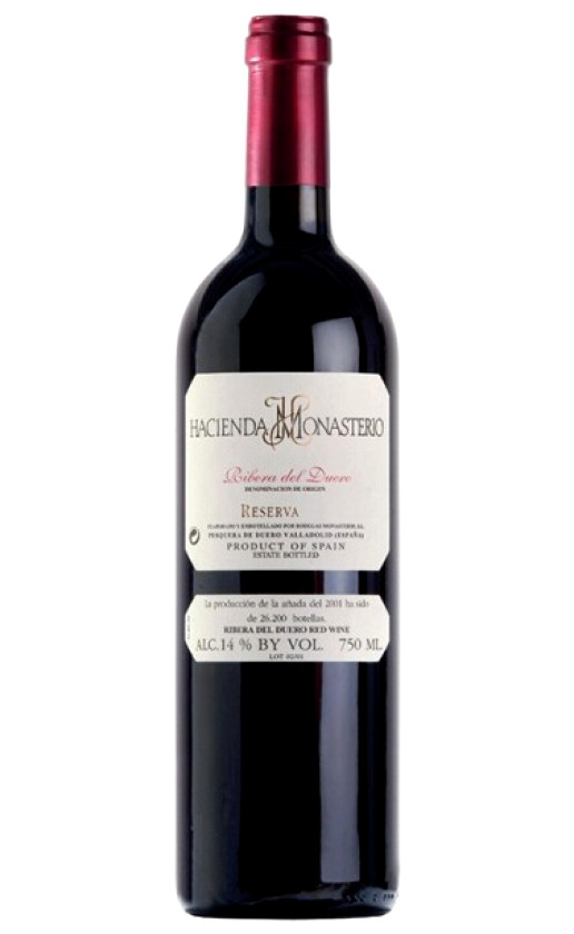 Ribera del Duero Hacienda Monasterio Reserva 1996