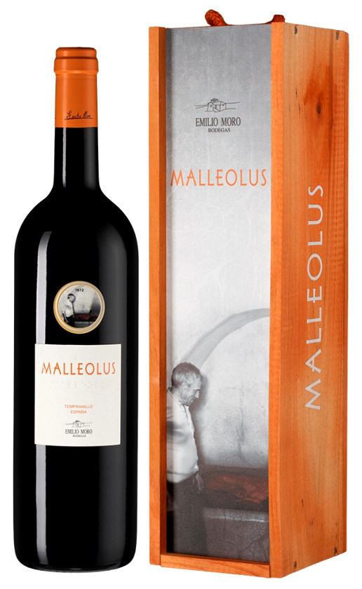 Ribera del Duero Malleolus 2018 wooden box