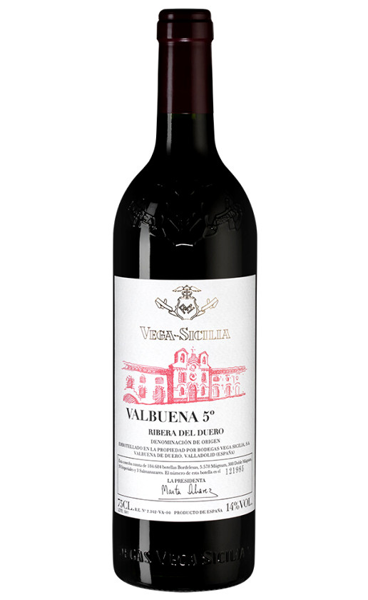 Ribera del Duero Valbuena 5 2016