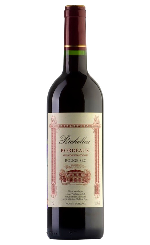 Richelieu Rouge Sec Bordeaux