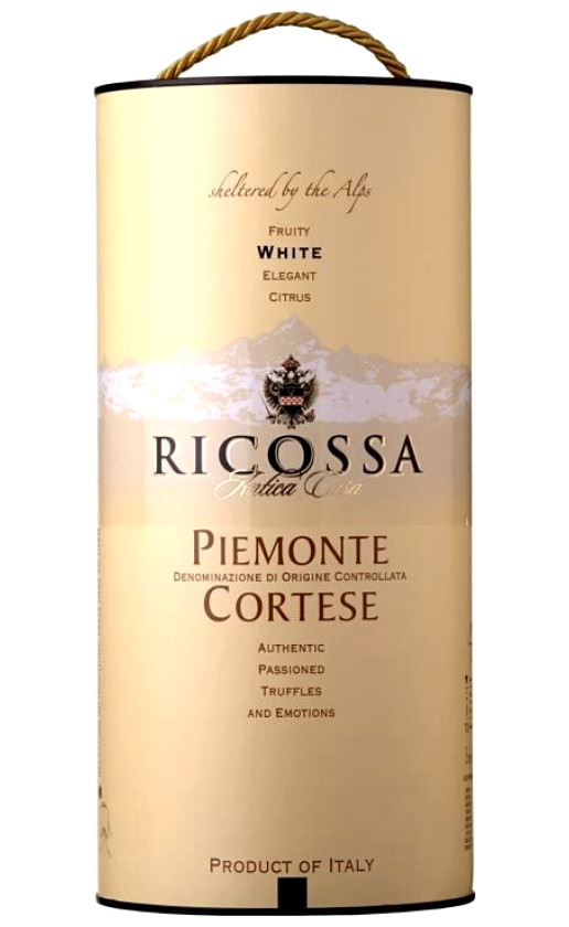 Ricossa Cortese Piemonte bag-in-tube