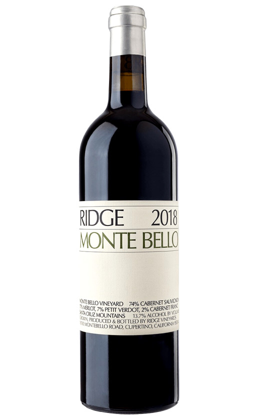 Ridge Monte Bello 2018
