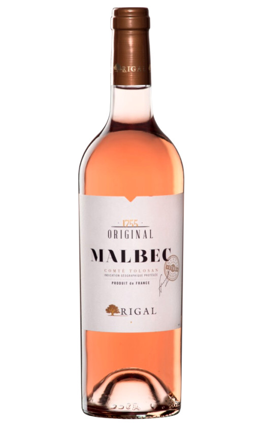 Rigal Original Malbec Rose Comte Tolosan 2020