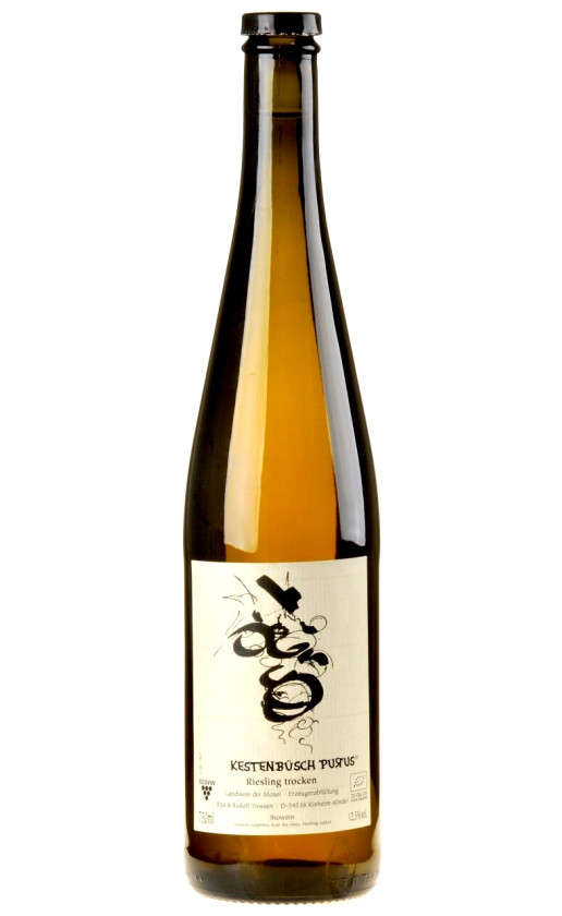 Rita Rudolf Trossen Kestenbusch Purus Riesling Trocken 2019