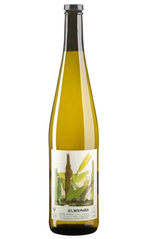 Rita Rudolf Trossen Silbermond Riesling Feinherb