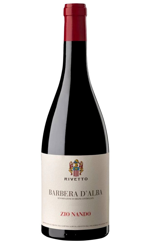 Rivetto Zio Nando Barbera d'Alba 2019
