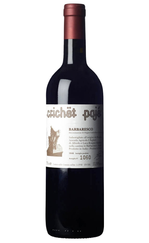 Roagna Barbaresco Crichet Paje 2012