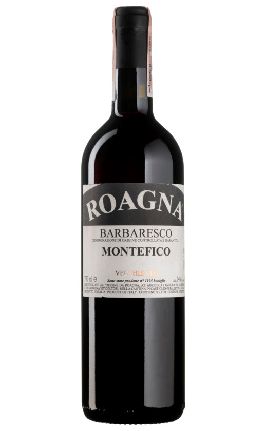 Roagna Barbaresco Montefico Vecchie Viti 2015