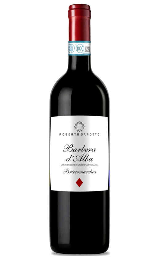 Roberto Sarotto Briccomacchia Barbera d'Alba 2019
