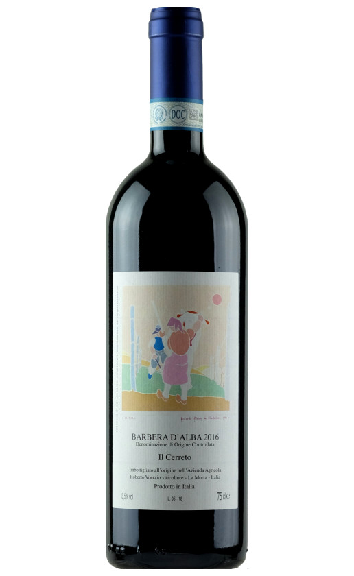 Roberto Voerzio Barbera d'Alba Il Cerreto 2016