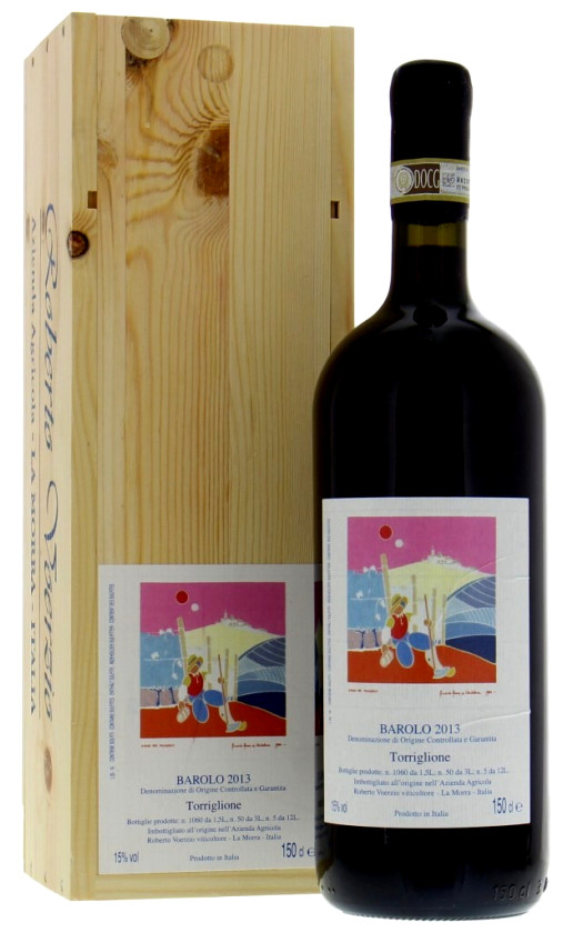 Roberto Voerzio Barolo Torriglione 2013 wooden box
