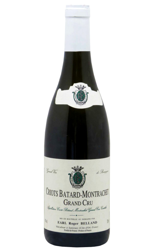 Roger Belland Criots Batard-Montrachet Grand Cru 2015
