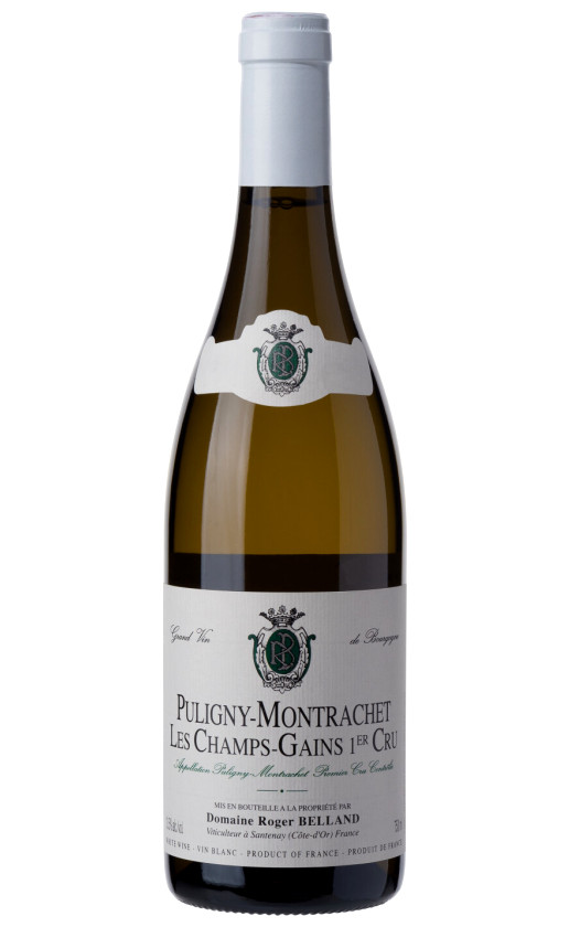 Roger Belland Puligny-Montrachet 1-er Cru Les Champs-Gains 2018
