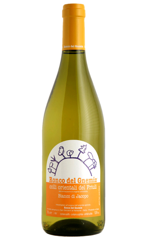 Ronco del Gnemiz Bianco di Jacopo Colli Orientali del Friuli 2011