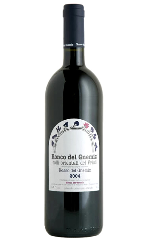 Ronco Del Gnemiz Rosso del Gnemiz 2004