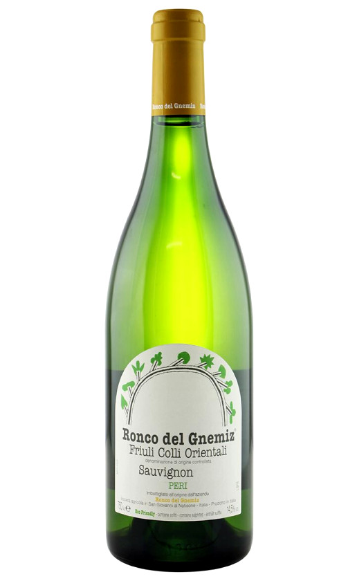 Ronco Del Gnemiz Sauvignon Peri Colli Orientali del Friuli  2018