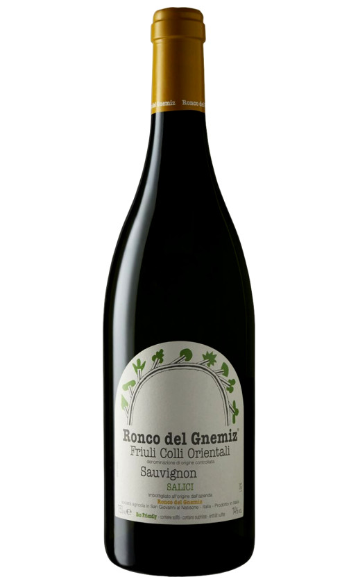 Ronco Del Gnemiz Sauvignon Salici Colli Orientali del Friuli 2018