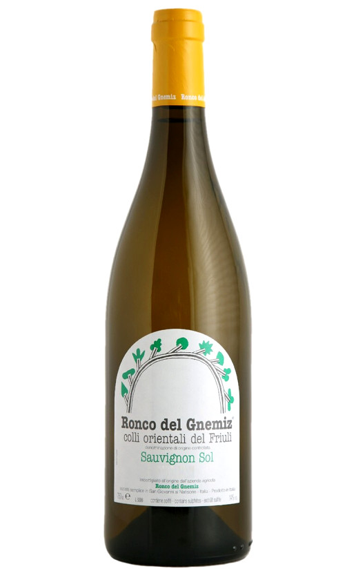 Ronco Del Gnemiz Sauvignon Sol 2011