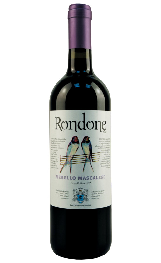 Rondone Nerello Mascalese Terre Siciliane 2020