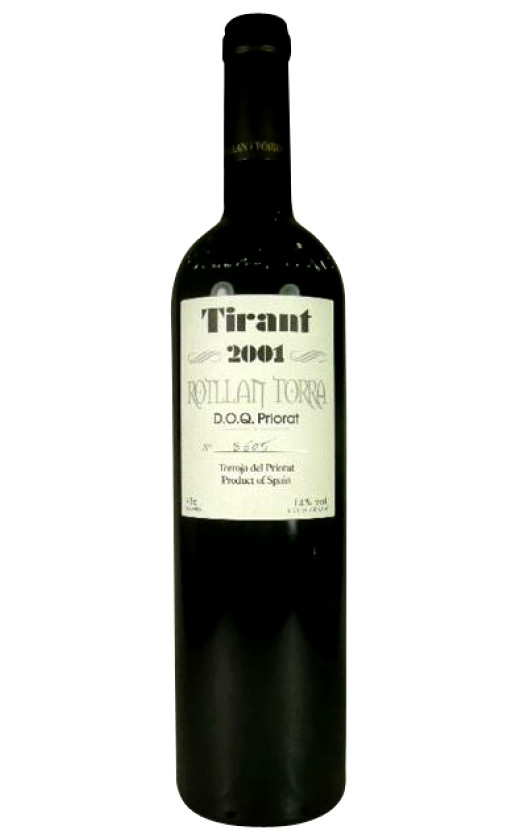 Rotllan Torra Tirant Priorat 2001