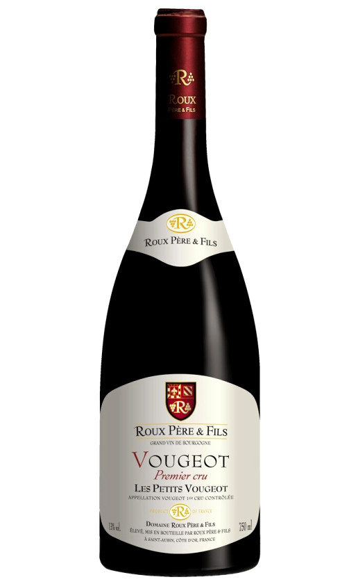 Roux Pere et Fils Vougeot Premier Cru Les Petits Vougeots 2017