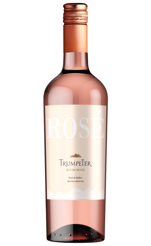 Rutini Trumpeter Rose de Malbec 2020