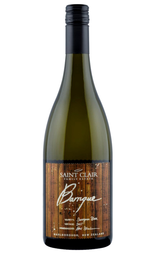 Saint Clair Barrique Sauvignon Blanc 2017