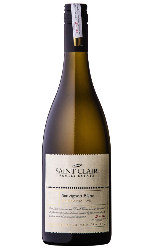 Saint Clair Wairau Reserve Sauvignon Blanc 2019