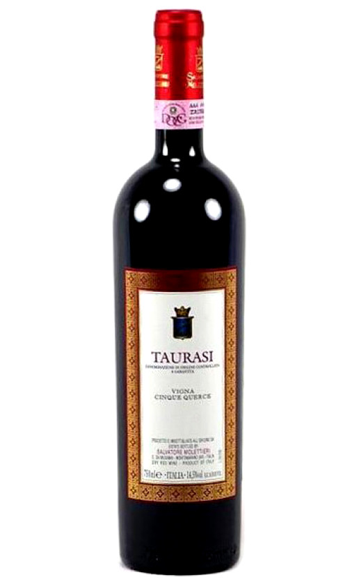 Salvatore Molettieri Cinque Querce Taurasi 2005