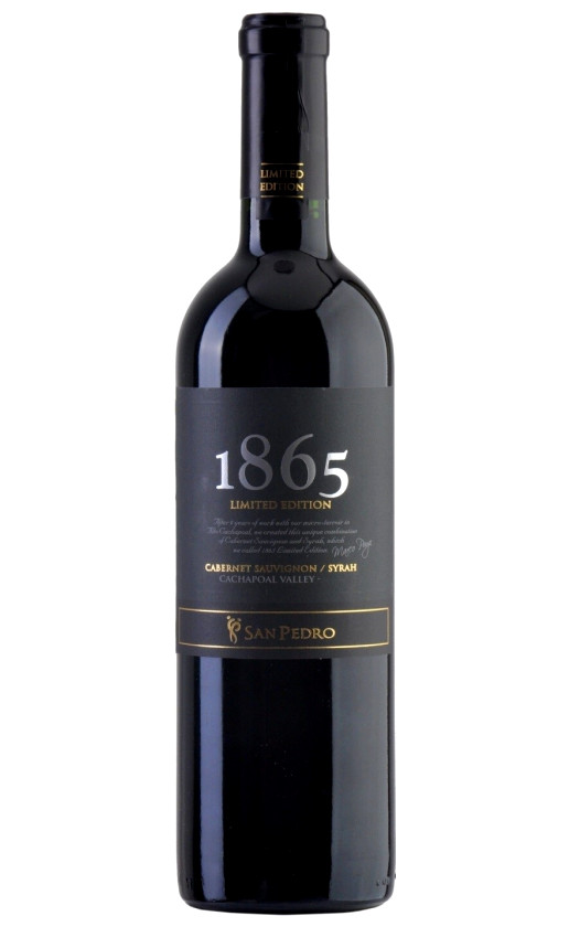 San Pedro 1865 Limited Edition Cabernet Sauvignon/Syrah 2012