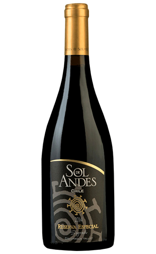 Santa Camila Sol de Andes Syrah Reserva Especial 2014
