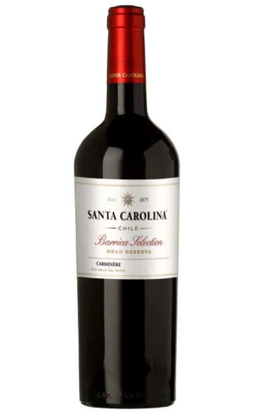 Santa Carolina Barrica Selection Gran Reserva Carmenere 2008